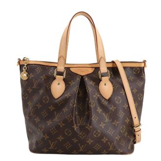 Louis Vuitton Brown Monogram Monogram Handbag Tote Bag (Pre-Owned)