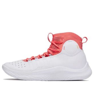 Under Armour Curry 4 FloTro White Red 3024861-100