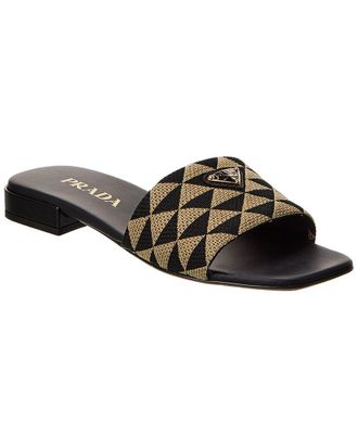 Prada Dnu Pack Prada Logo Canvas Slide