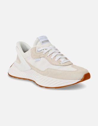 Kizik Mens Kizik Mens Monaco Slip On Suede Trainers - White - Size: 12