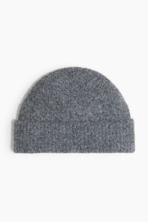 H&M Strickm&uuml;tze - Dunkelgraumeliert
