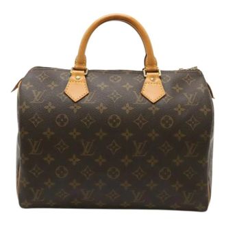 Louis Vuitton Pre-owned Handbags, female, Brown, Size: ONE SIZE Pre-owned Speedy 30 Handbag