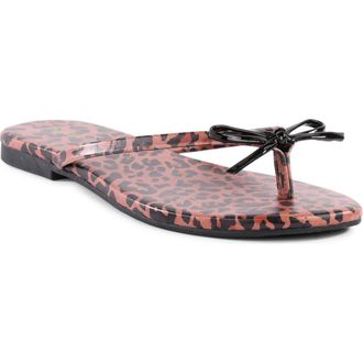 Seychelles Wish List Flip Flop in Leopard at Nordstrom, Size 6.5