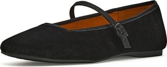 Birdies Hummingbird Mary Jane Velvet Womens Dress Flat Shoes Black Velvet : 7.5 M, Polyester