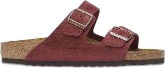 Birkenstock Arizona suede sandals - Brown