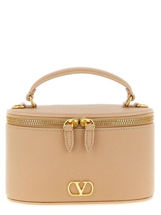 Valentino Garavani Pink Vlogo Mini Crossbody Bag