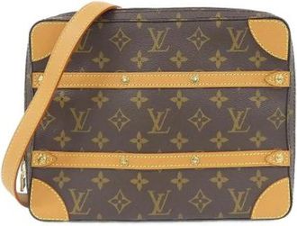 Louis Vuitton Pre-owned Soft Trunk Messenger Monogram Schoudertas - Dames - Vintage Schoudertas - Bruin - ONE Size - Vintage