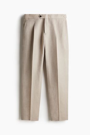 H&M Anzughose aus Wollmix in Regular Fit - Beige