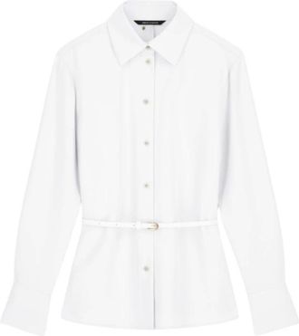 A|X Armani Exchange Mujer, Blusas y Camisas, Blanco, Talla: S