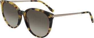 Lacoste L928S 214 Womens Sunglasses Tortoiseshell Size 56