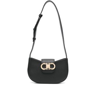 Ferragamo Double Gancini Mini Shoulder Bag