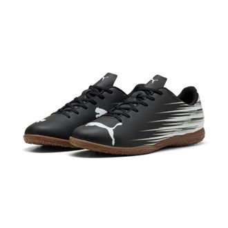 Puma Fussballschuh PUMA ATTACANTO II IT, Herren, Gr. 42,5, schwarz-weiss (puma schwarz, puma wei&szlig;), Synthetik, bedruckt, Schuhe Fussballschuh, f&uuml;r Hallen- 