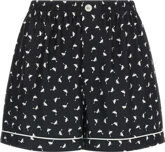 Moschino Oche Shorts - Dames - Pyjama - Veelkleurig - S - Nachtkleding