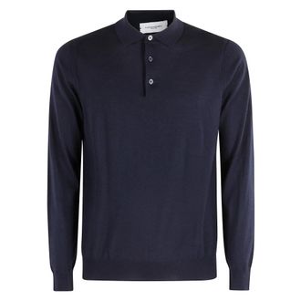 Paolo Pecora Hombre, Jerseys, Azul, Talla: S