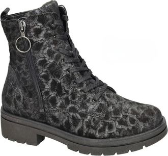 Waldl&auml;ufer Schoenen, Dames, Zwart, 38 1/2 EU, Wol, K-Zoe Veterboot