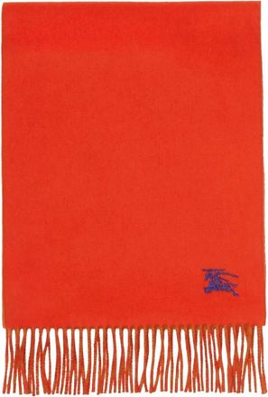 Burberry Sciarpa reversibile in cashmere - Arancione