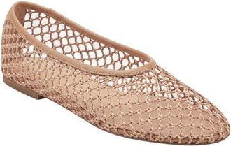 Marc Fisher Jazlyn Pointed Toe Flat in Medium Natural at Nordstrom, Size 6.5