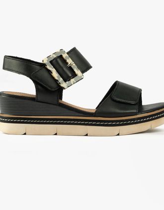 Remonte Womens Remonte D2L53-00 Womens Sandals Black - Size: 7.5