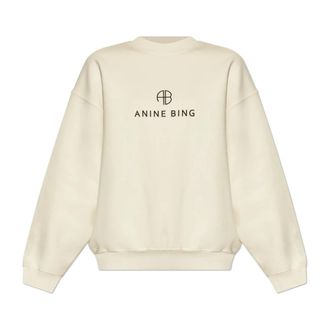 Anine Bing Mujer, Sudaderas, Beige, Talla: M