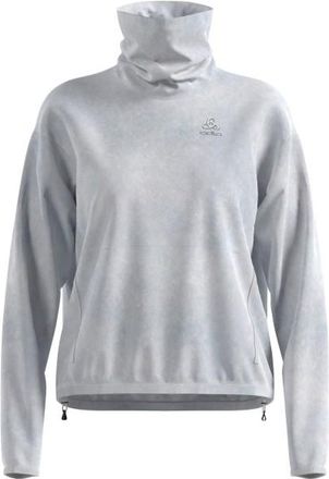 Odlo Mid Layer Descent Pow Laufshirt für Damen | grau