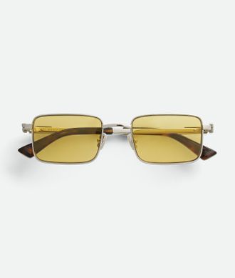 Bottega Veneta Classic Rectangular Sunglasses - Bottega Veneta