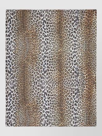 Faliero Sarti maculata animal print lightweight silk stole