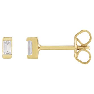 Diamond2Deal 08ct Lab-Grown Diamond Earrings Clarity VS, Color G-H, 14k Gold