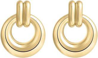 Electric Picks 14K Plated Lafayette Knocker Earrings