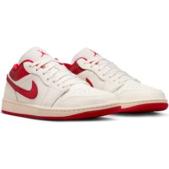 Nike Jordan Air Jordan 1 Low SE Basketball Sneaker in Sail/Varsity Red/Team Red at Nordstrom Rack, Size 8
