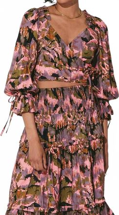 Cleobella Leighton Crop Top In Tapestry