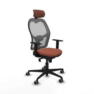 Piqueras y Crespo Piqueras Y Crespo Silla Jorquera Marr&oacute;n Y Gris Ergon&oacute;mica