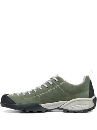 Scarpa Mojito lace-up suede sneakers - unisex - Fabric/Suede/Rubber - 41.5 - Green
