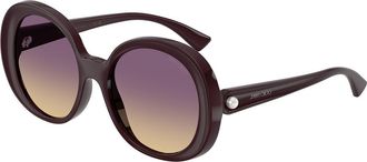 Jimmy Choo London JC6004HU 507570 Womens Sunglasses Purple Size 53