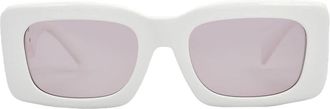 Versace Pink Rectangular Ladies Sunglasses VE4444U 314/5 54