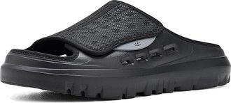 UGG Peakmod Slide Mens Dress Sandals Black : 12 D - Medium, Textile