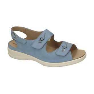 Solidus Dames, Schoenen, Blauw, Maat: 38 EU Leer