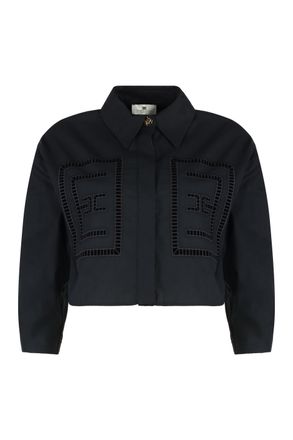 Elisabetta Franchi Katoenen Poplin Shirt