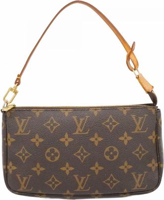 Louis Vuitton Brown Pouch (Pre-Owned)