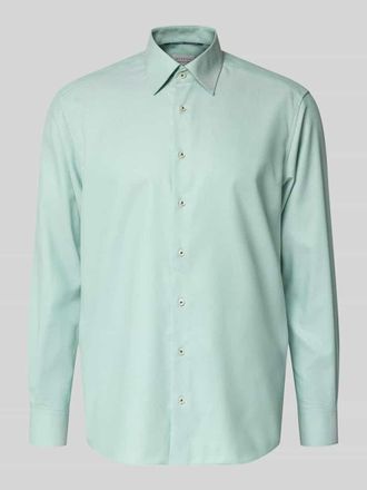 Eterna Regular Fit Business-Hemd mit Kentkragen in Gruen, Gr&ouml;&szlig;e 40
