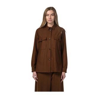 Mason's City Field Jacket - - Blouses & Shirts - Donna - Marrone - XS