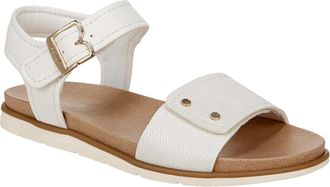 Dr. Scholls Nicely Sun Flat Sandal Off White J0391S1100 Womens
