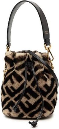 Fendi Pre-owned Bucket Bags, female, Multicolor, Size: ONE SIZE Pre-owned Mon Tresor Bucket Bag