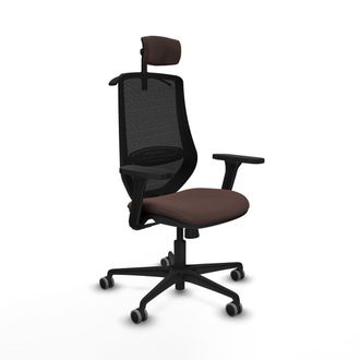 Piqueras y Crespo Piqueras Y Crespo Mardos Silla De Oficina Negro Marr&oacute;n