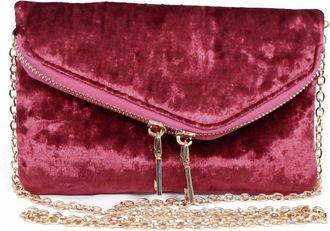 Urban Expression Womens Lucy Clutch In Ruby