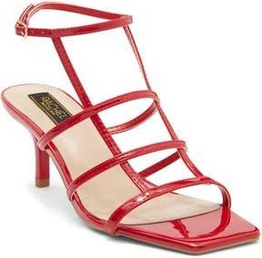 Rachel Roy Eleanor Cage Sandal in Red Patent at Nordstrom Rack, Size 8.5