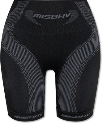 Misbhv Misbhv, Dames, Broeken, Zwart, Maat: 2XS