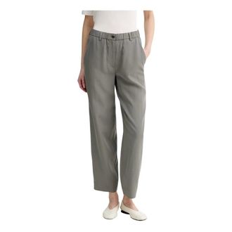 Marc O'Polo Dames, Broeken, Groen, Maat: XS Linnen
