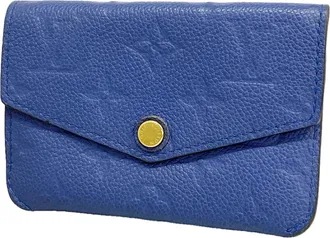 Louis Vuitton Blue Coin Purse/Coin Case (Pre-Owned)