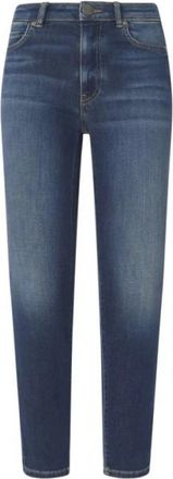 Pinko Sabrina Skinny - Dames - Slim Fit Jeans - Blauw - W26 - Katoen - Jeans