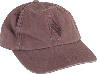 The Attico Canvas Pet - Heren - Petten - Bruin - S/M - Accessoires